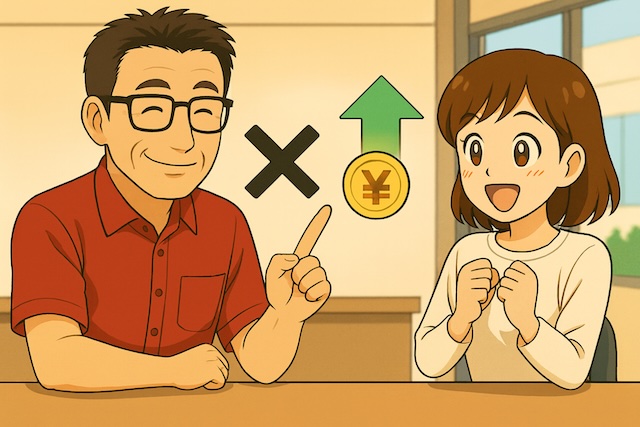 在庫を抱えずコスト削減