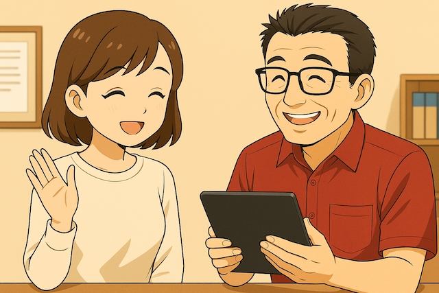 買取の説明に納得している